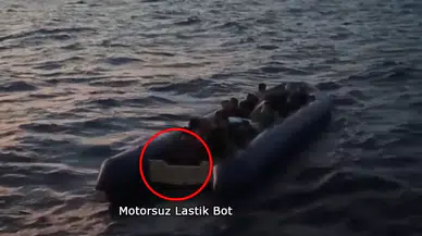 (Özel) Yunan Ögeleri Kaçak Göçmenleri Mevte Terk Etmeye Devam Ediyor