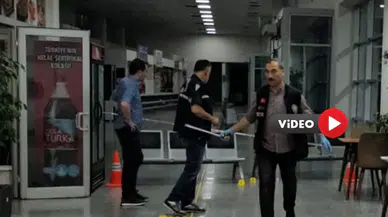 Terminalde Silah Sesleri: 1 Yaralı