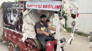 Suriyeli Sanılmaktan Korktu, Motosikletine Yazdı: "Artık Önümü Kesmiyorlar"