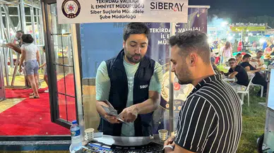 Tekirdağ Emniyeti, 9 Bin Şahsa Siberay’ı Anlattı