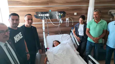 CHP’lilerden Geçmiş Olsun Ziyareti