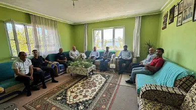 İskilip Kaymakamı Polat'tan Kıbrıs Gazisi Satılmış'a Ziyaret