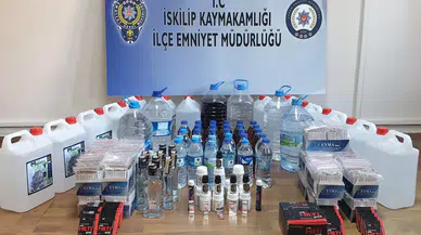 İskilip'te Sahte İçki ve Makaron Operasyonu