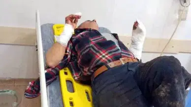 Kendisine Saldıran Domuzu Bıçakla Etkisiz Hale Getirdi