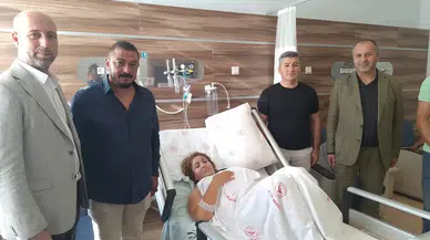 MHP’den Geçmiş Olsun Ziyareti
