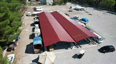 Osmancık’ta Cumartesi Pazarının Üstü Kapatıldı