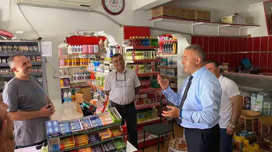 Tahtasız, Uğurludağ’da Esnafı Dinledi