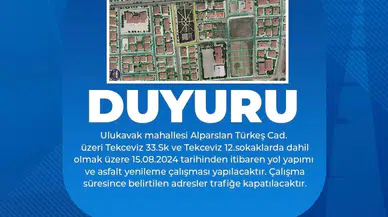 Dikkat, Yol Çalışması Var