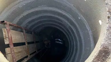 Alt Yapı Kanalına Düşen Keçi Kurtarıldı