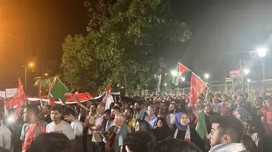 Ankara’da İsmail Heniyye İçin Yürüyüş Düzenlendi