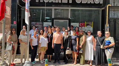 Balıkesir Bayan Teşebbüsçüler Vilayet İcra Kurulu’ndan Erdek ve Bandırma Ticaret Odası’na Ziyaret
