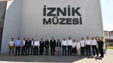 Çin’li Heyet Resmi Ziyaret Sebebiyle İznik’te