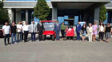 Çomü’ye ’Daha Yeşil Sürdürülebilir Bir Üniversite’ Sloganıyla 2 Elektrikli Araç Kazandırıldı