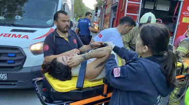 Eyüpsultan’da Araba Ormanlık Alana Uçtu: 2 Yaralı