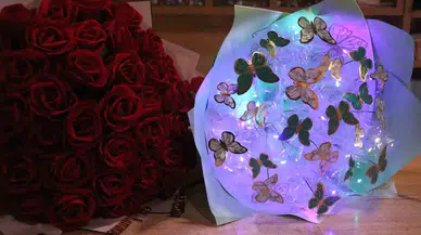 Gül Buketi, Yerini Led Işıklı Buketlere Bıraktı
