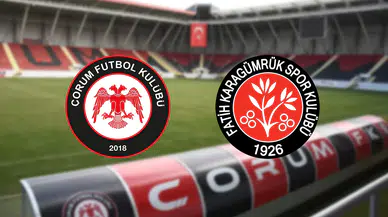 Çorum FK - Karagümrük Maçı Hangi Kanalda?