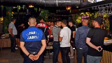 Isparta’da Umuma Açık Alkollü 9 İş Yerine Süreç Yapıldı