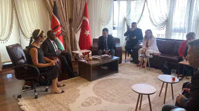 Kenya Büyükelçisi Boiyo’dan Sankon’a Ziyaret