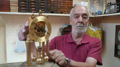 Kilis’in 52 Yıllık Antika Saat Ustası Vakti Ayakta Tutuyor