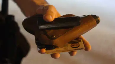 Kurusıkı Tabancayla Yakalanan Şahıs Gözaltına Alındı