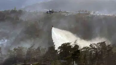 Milas’ta Havadan Karadan Soğutma Çalışması Yapılıyor