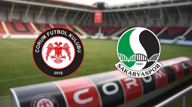 Çorum FK - Sakaryaspor Maçı Hangi Kanalda?