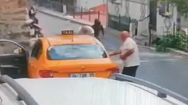 Sarıyer’de Ticari Taksi Sürücüsüne Silahlı Taarruz: O Anlar Kamerada