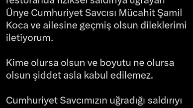 Savcı ile Restoran Ortasındaki Gerginlik Olayına Bakan Yılmaz Tunç’tan Açıklama