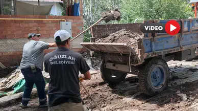 Şiddetli Yağış Oğuzlar’ı Vurdu