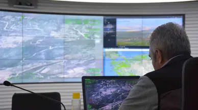 Yangın İdare Merkezi Orman Yangınlarına Karşı Teyakkuzda