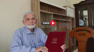 75 Yaşındaki Adamın Azmi Takdir Topladı