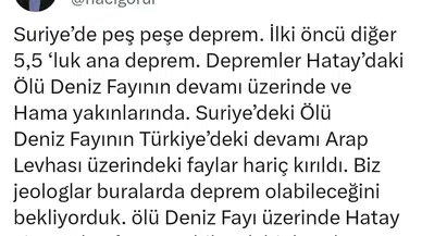 Zelzele Uzmanı Naci Görür’den "Endişe Etmeyin" Açıklaması