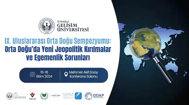 9. Memleketler arası Orta Doğu Sempozyumu Gerçekleştirilecek