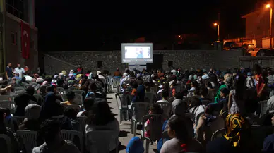 Alaca’da Bayram Coşkusu Açık Hava Sinemasıyla Taçlandı