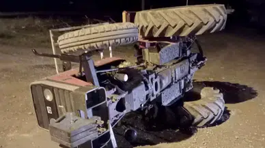 Arifegazili'de Traktör Devrildi: 2 Yaralı