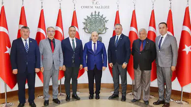 CHP’lilerden Valiye Ziyaret