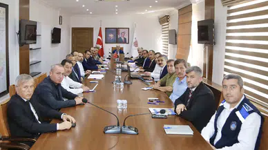 Esnaf Temsilcileriyle Asayiş Toplantısı