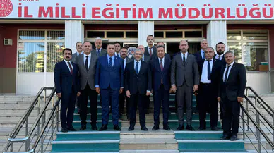 MHP’den İl Milli Eğitim Müdürlüğüne Ziyaret