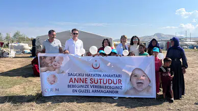 Mevsimlik Tarım İşçilerine Anne Sütü Bilgilendirmesi