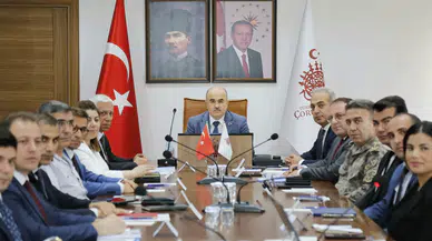 Okul Güvenliği İçin Kaymakamlarla Toplantı