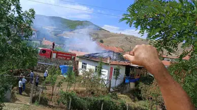Sungurlu'da Yanan Ev Kullanılamaz Hale Geldi