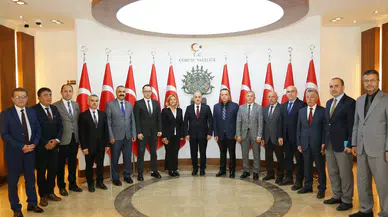 Vali Dağlı’ya Veda Ziyaretleri