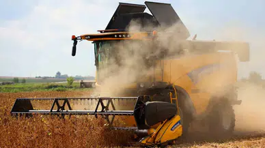 Adana’da Soya Hasadı Başladı