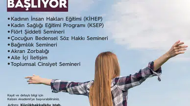 Ataşehir Belediyesi, Yetişkinlere Yönelik Eğitimler ve Seminerler Düzenleyecek