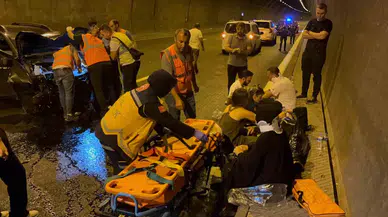 Bolu Dağı Tüneli’nde Araba Acil Çıkış Kapısına Çarptı: Baba Gözyaşlarını Tutamadı