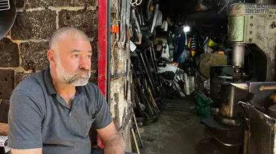 Demircilikte Yarım Asrı Geride Bırakan Ağabey Kardeş, Şimdilerde Yetiştirecek Çırak Bulamıyor