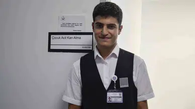 Depremzede Genç, Tedavi Gördüğü Hastanede İşe Başladı