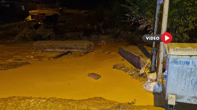 Aşırı Yağış Nedeniyle Duvar Yıkıldı