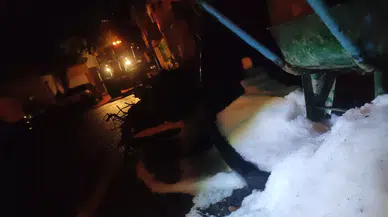 Erzurum’da Dolu Yağdı, Bahçeler Ziyan Gördü