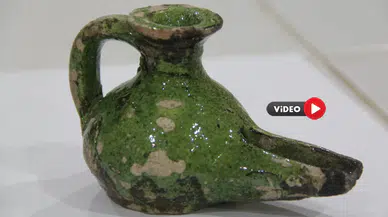 Kalehisar’da 800 Yıllık Kandil Bulundu